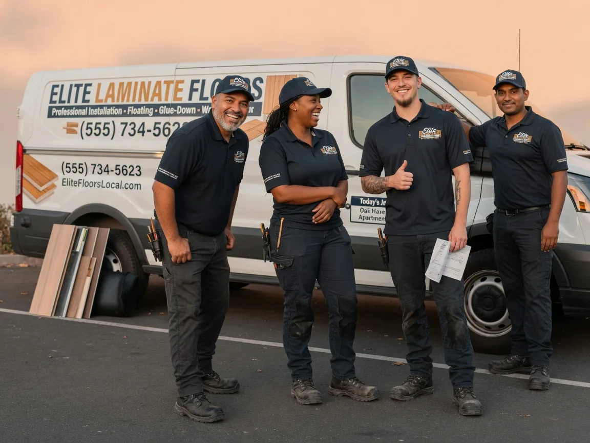 Laminate flooring installation company in Capron, IL